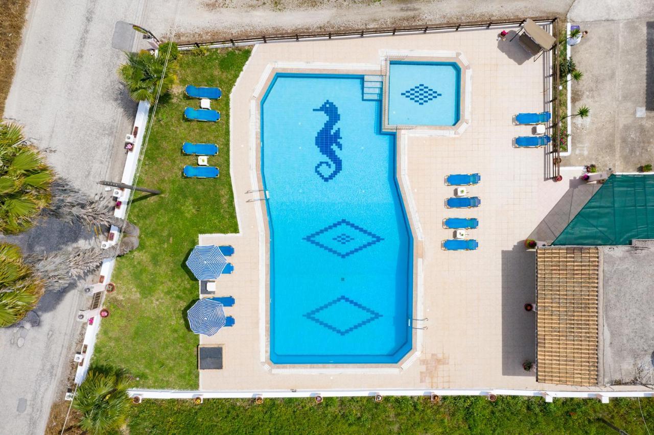 Nikos Pool Apartments - Upper Floor Sidárion Exterior foto